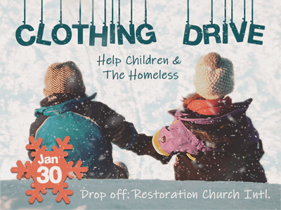 Clothing Drive